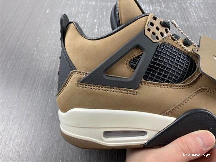 Retro AJ4- x ZeroBulk  Jordan Air 3936 Travis 4 Scott Brown 1026